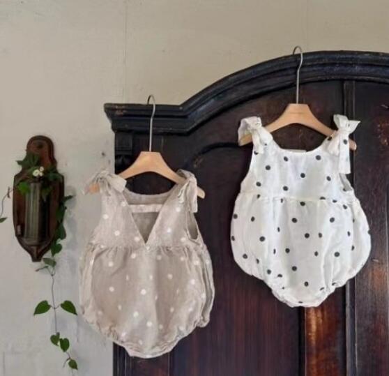 2024新品★子供服　ロンパース★66-90cm★2色