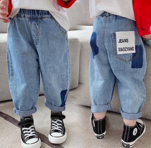 2024★春秋新作★韓国風子供服★ジーンズ★7-15