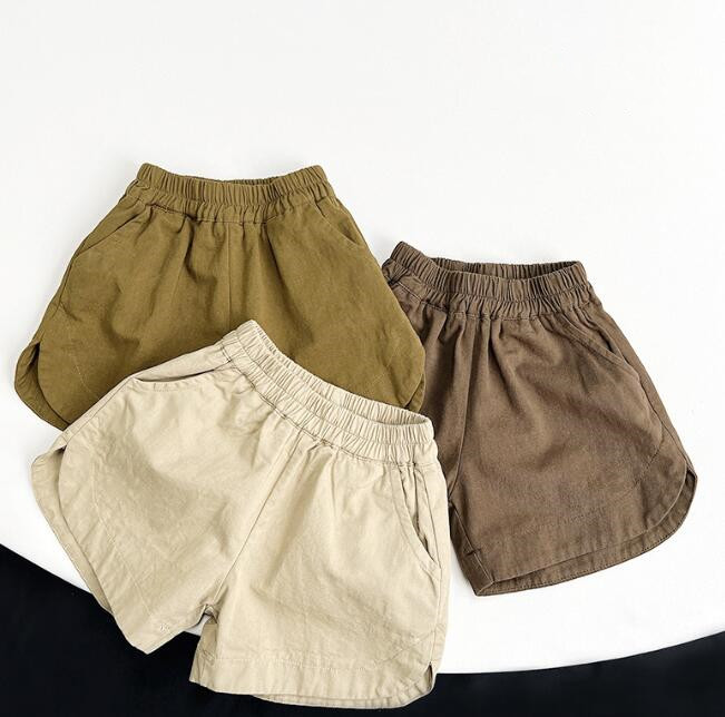 子供服★ボトムス★ショートパンツ★韓国風子供服★キッズ★男女兼用★3色★80-130CM