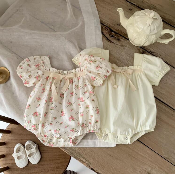 2024★春夏新作★韓国風ベビー服★ロンパース★2色66-90CM