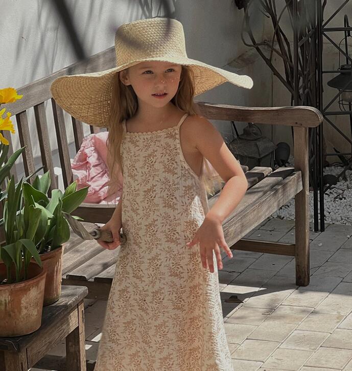 2024夏新品C★子供服 　ワンピース★90-150cm★2色