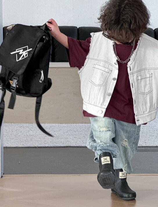 2024年新品★子供服　ベストジャケット★90-140cm★2色