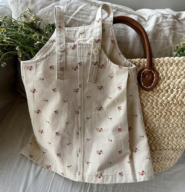 2024夏新品★子供服　サロペットワンピース★90-150cm★