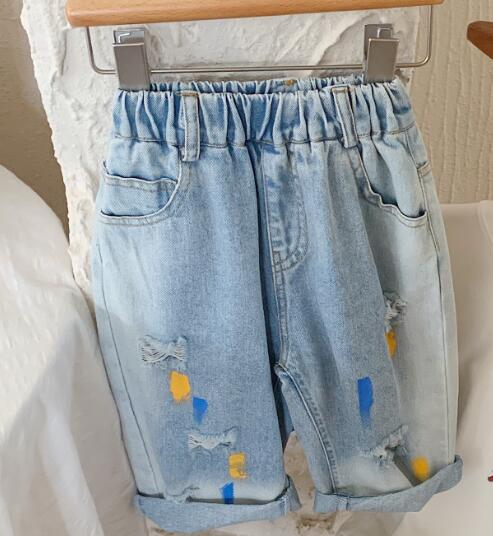 子供服★ボトムス★ジーンズ★ズボン★韓国風子供服★キッズ★男女兼用★90-150CM