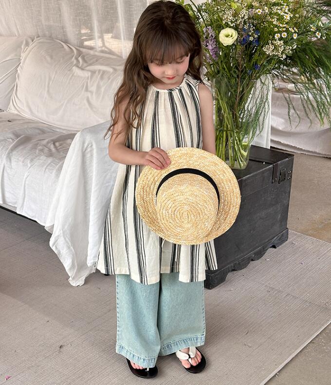 2024夏新品★子供服 　ワンピース&ズボン★90-160cm★