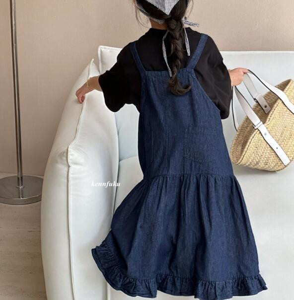 2024夏新品★子供服★ワンピース★110-160cm★