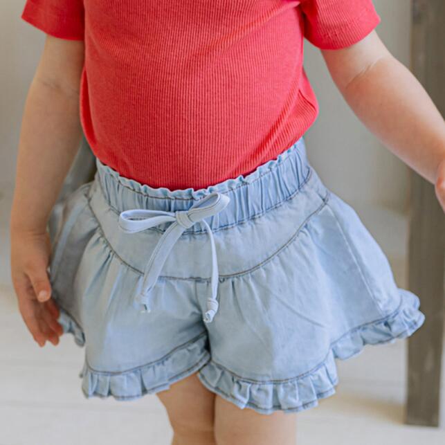 2024夏新品★子供服　ショートズボン★90-150cm★2色