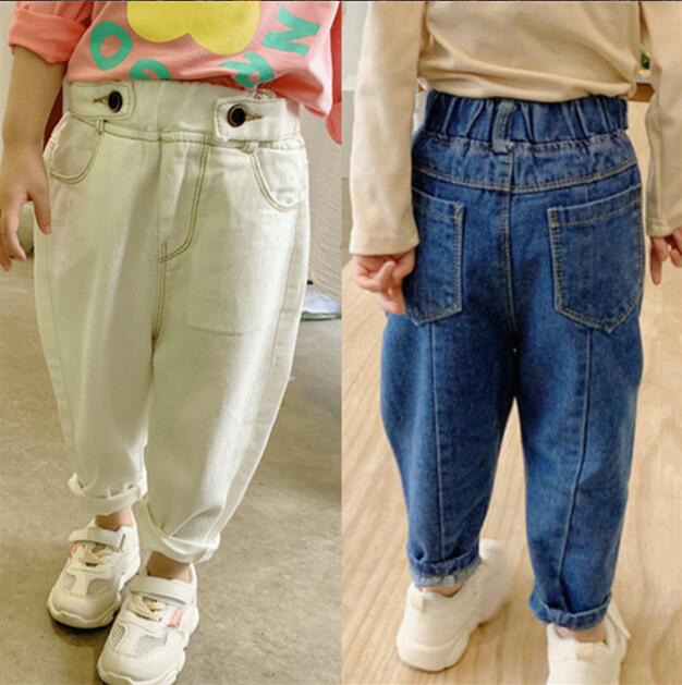 2024★春秋新作★韓国風子供服★ジーンズ★カジュアル★2色7-15