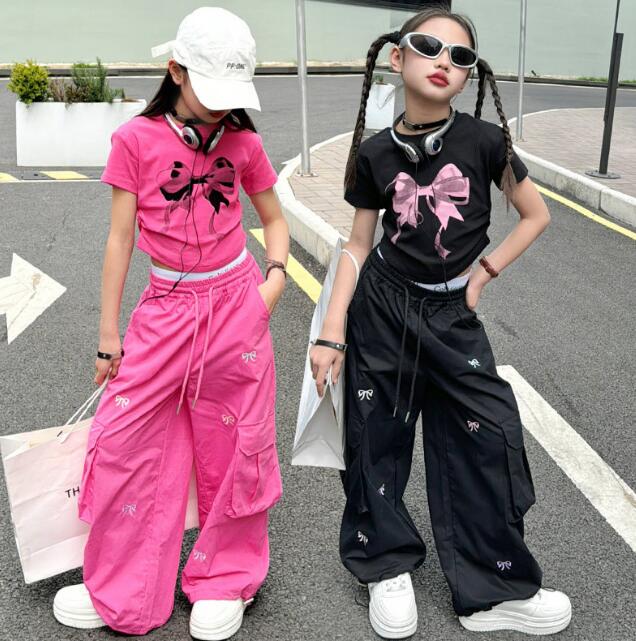 2024年新品★子供服★ズボン&トップス分けて★120-170cm★2色