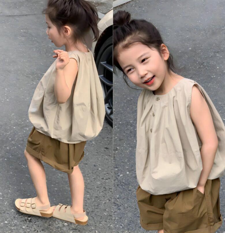 2024★夏新作★韓国風子供服★トップス+ズボン★5-13