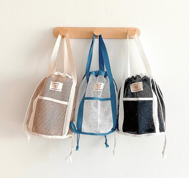 軽便バッグ★バッグピクニックハンドバッグ★収納袋★3色