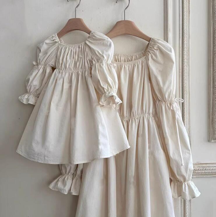 2024夏★子供服&親子服　ワンピース　80-130cm★