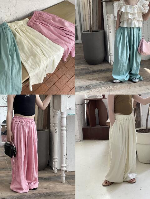 2024夏新品Y★子供服　ズボン★90-150cm★3色