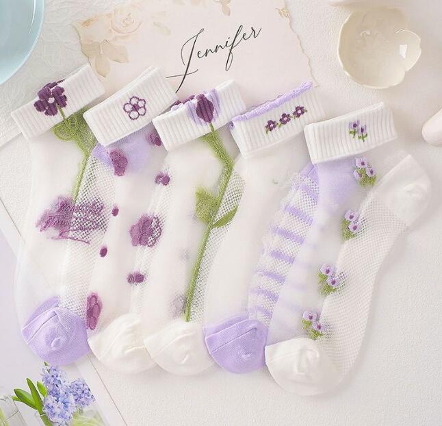 靴下★レディース★ソックス★大人用★女性用靴下★薄手★可愛い★多色