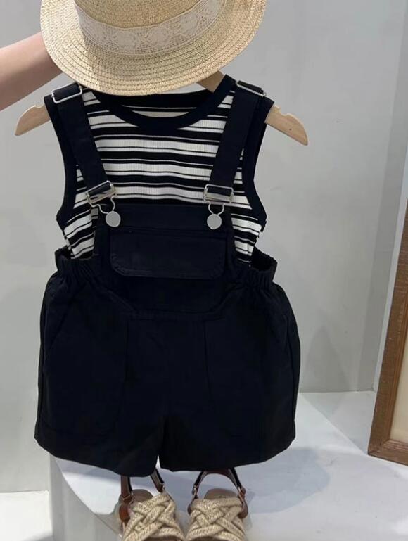 2024年夏★子供服　トップス&サロペット分けて販売★90-140cm★