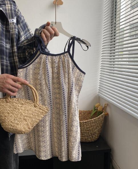 「2024」子供服★ワンピース★袖なし★韓国風子供服★キッズ女の子★90-140CM