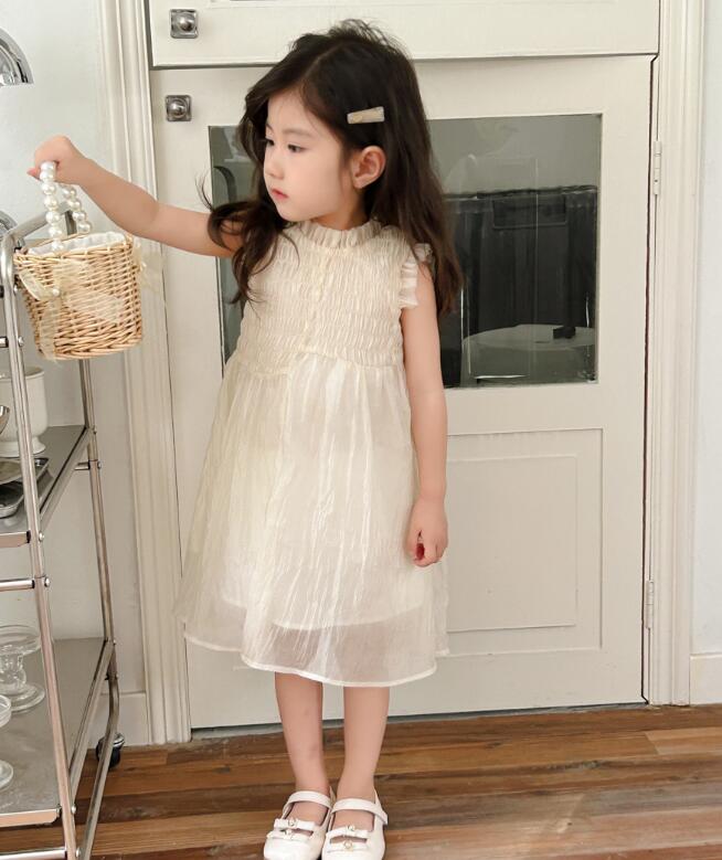 2024夏新品★子供服　ワンピース★90-140cm★2色