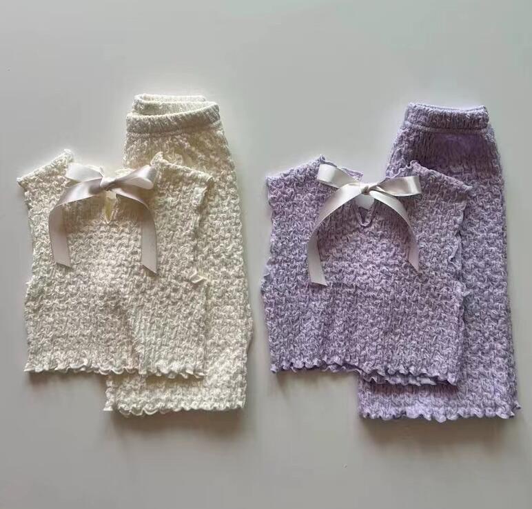 2024新品★ベビー服★トップス+ズボン　セット★73-100cm★2色