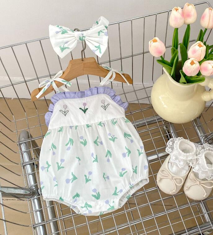 2024★夏新作★韓国風子供服★ロンパース★66-90CM