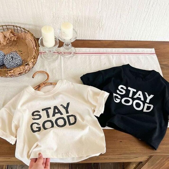 「2024」子供服★トップス★Tシャツ★半袖★韓国風子供服★2色★80-150CM