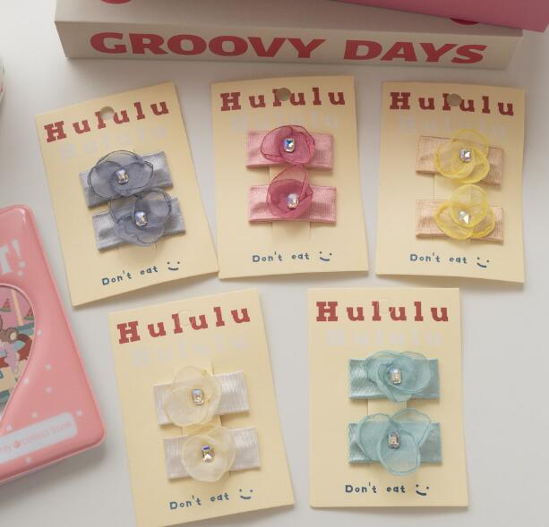 髪飾り★まとめ髪用★ヘアアクセサリー★子供用★ヘアピン★可愛い★2枚入り