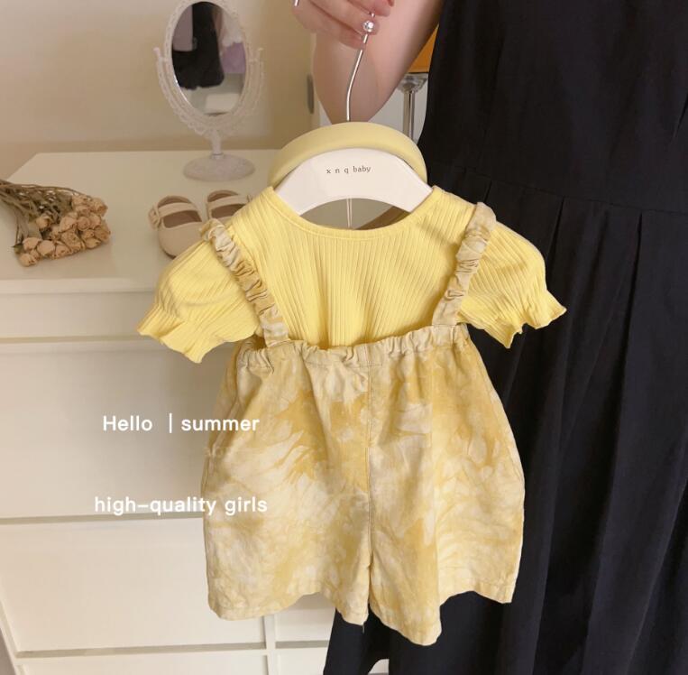 2024年夏★子供服　トップス&サロペット分けて販売★90-140cm★