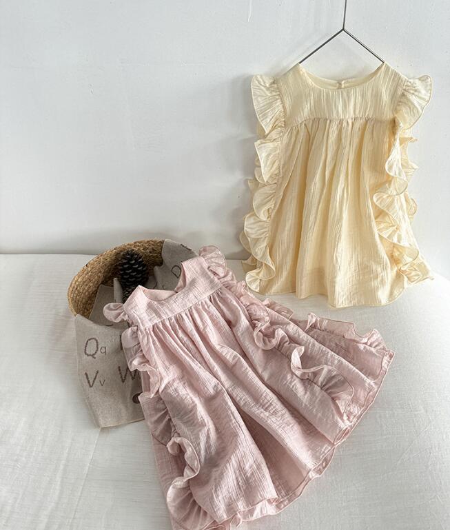 2024★夏新作★韓国風子供服★ワンピース★2色90-140CM