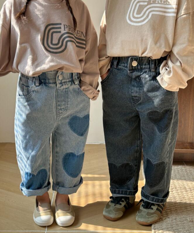 2024春秋新作★子供服　デニムズボン★80-150cm★2色