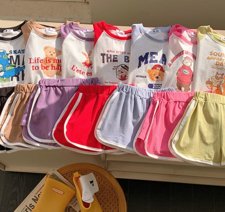 2024夏★子供服　トップス+ズボン　セット★90-140cm★7種