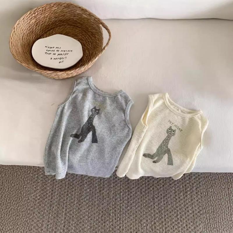 2024★夏新作★韓国風子供服★ベスト★2色80-120CM