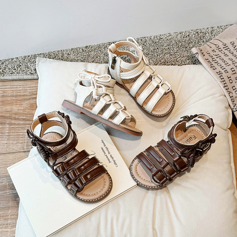 「2024」キッズ★靴★子供靴★シューズ★サンダル★キッズ女の子★2色★23-30#