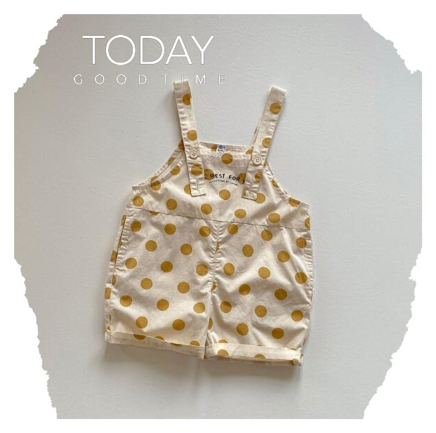「2024」子供服★サロペット★水玉★韓国風子供服★キッズ★90-130CM
