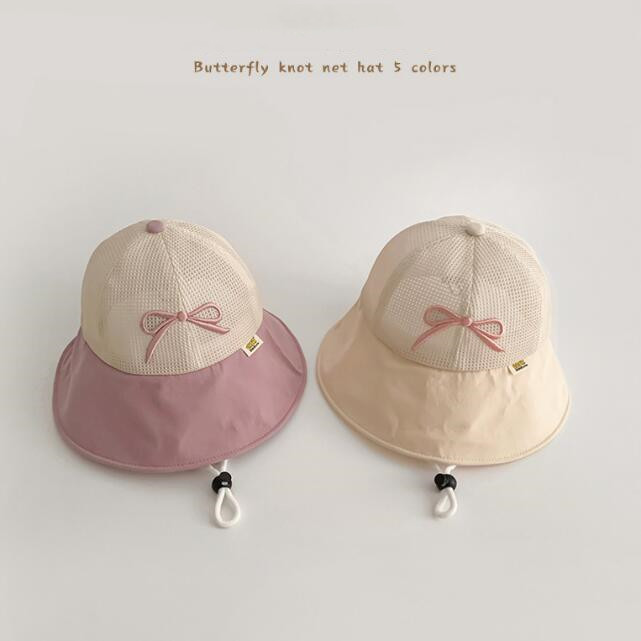 「2024」子供用★帽子★キッズ★キャップ★可愛い★蝶結び★5色
