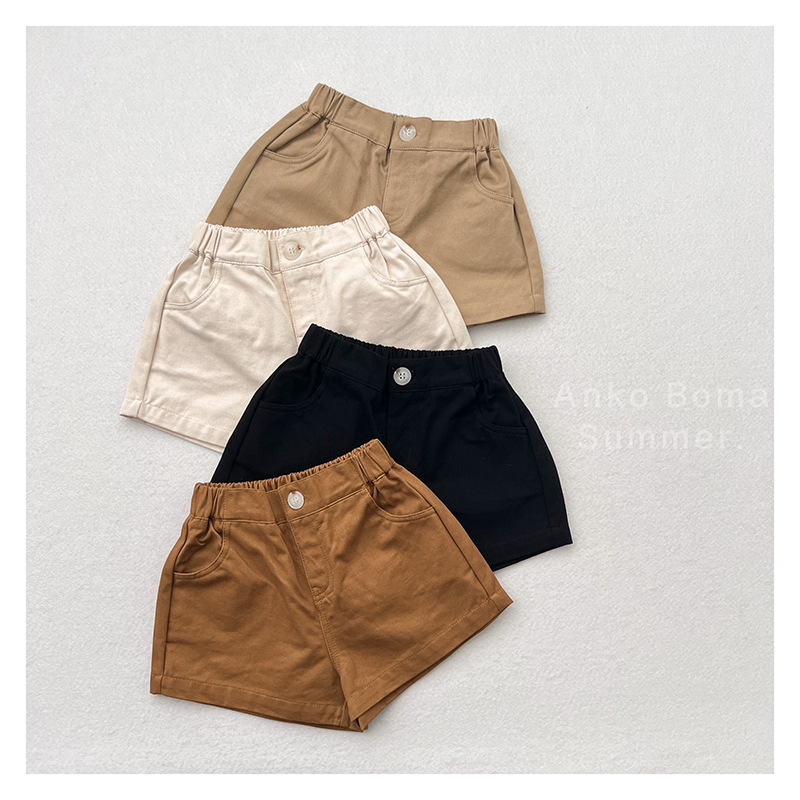 「2024」子供服★ボトムス★ショートパンツ★韓国風子供服★4色80cm〜130cm