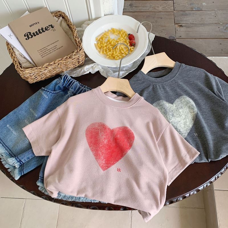 「2024」子供服★トップス★Tシャツ★韓国風子供服★2色80cm〜130cm