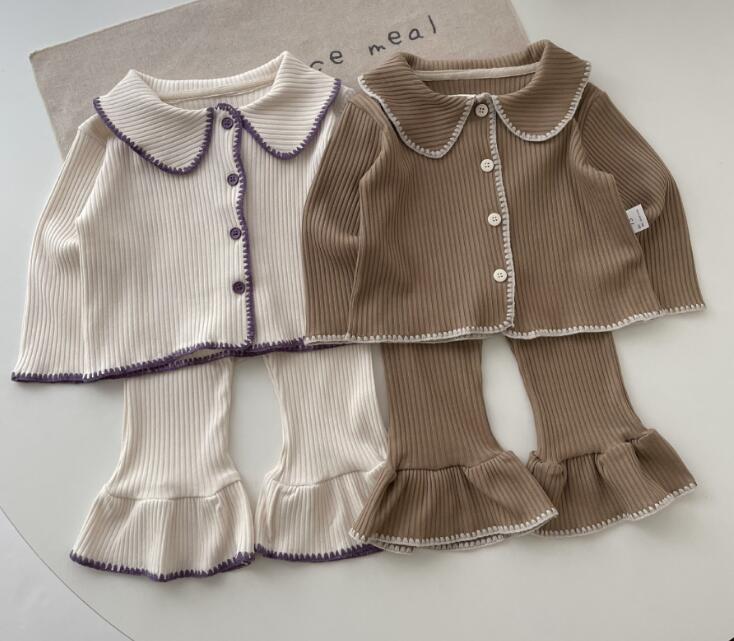 2024秋新品★子供服　セットアップ★73CM〜100cm 2色