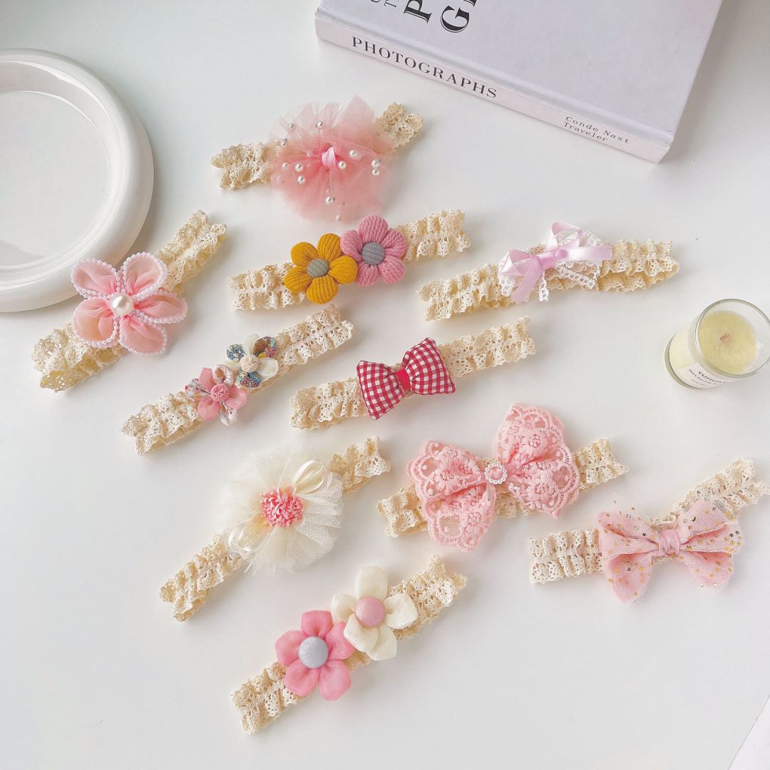 ベビー用★ヘアバンド★髪飾り★子供用★ヘアアクセサリー★可愛い★6色