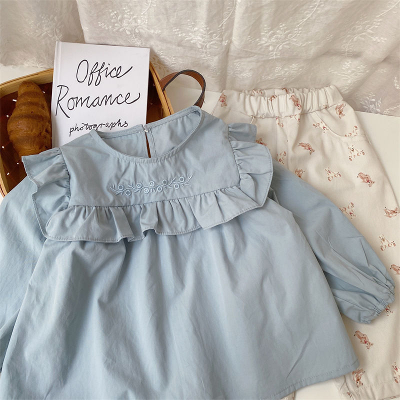 2024★春秋新作★韓国風子供服★シャツ★