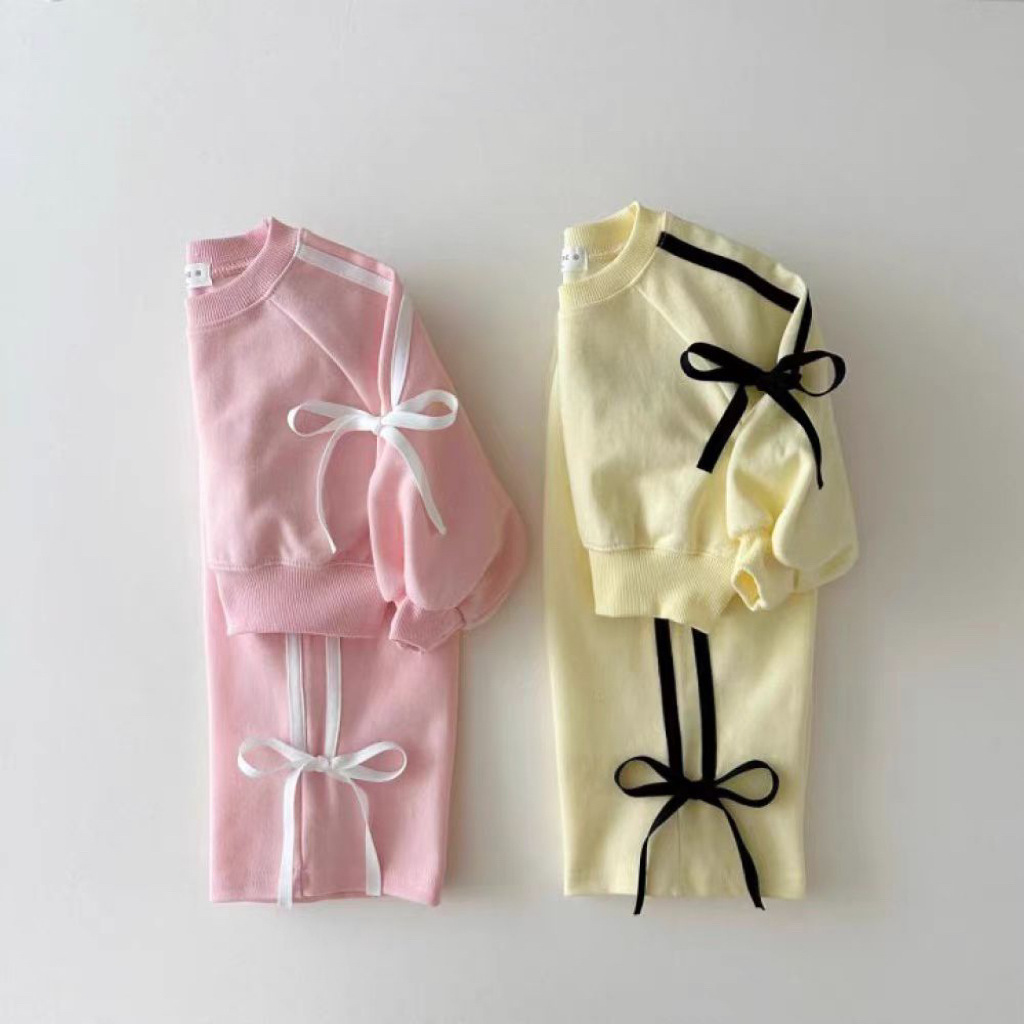 2024★春秋新作★韓国風ベビー服★トップス+ズボン★80cm〜130cm 2色