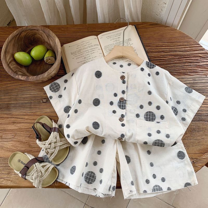 「2024」子供服★トップス+ショートパンツ★セットアップ★韓国風子供服★80cm〜130cm