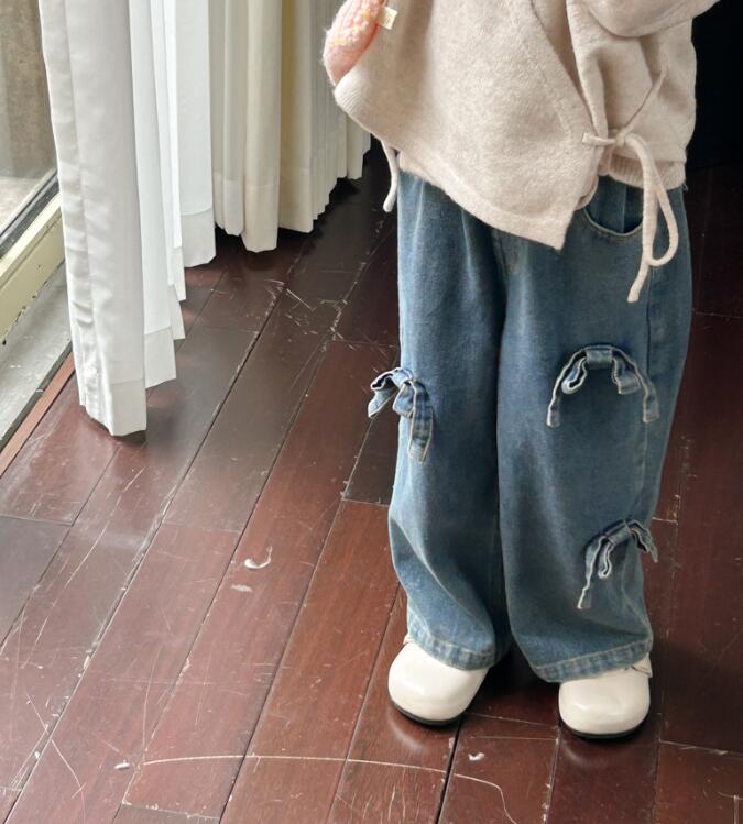 2024秋新入荷★子供服　デニムズボン★90cm〜140cm