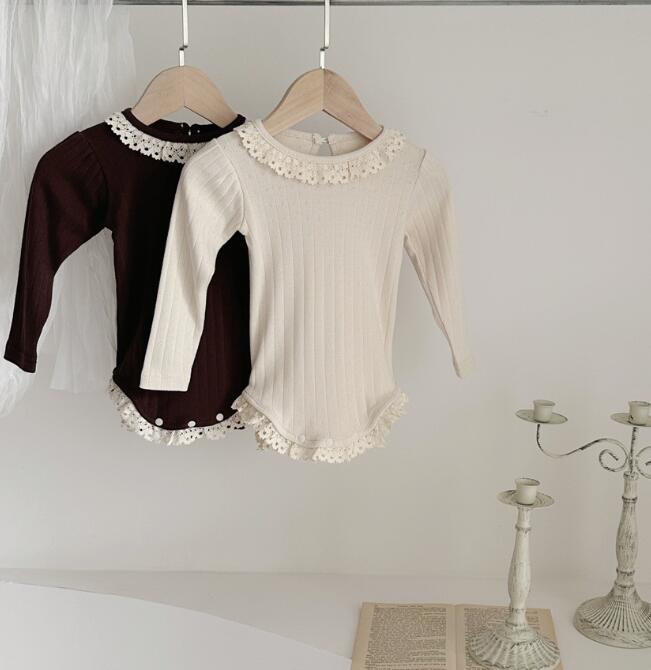 2024秋新入荷YQ★ベビー服　ロンパース★66cm〜90cm 2色