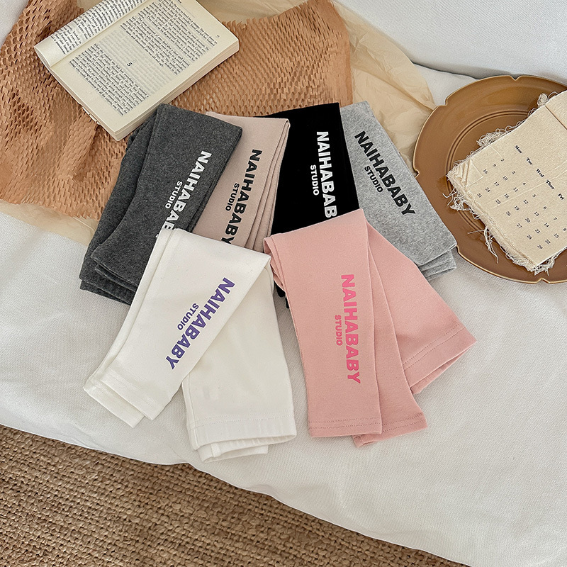 2024秋新入荷★子供服　タイツ　ズボン★90cm〜150cm 6色