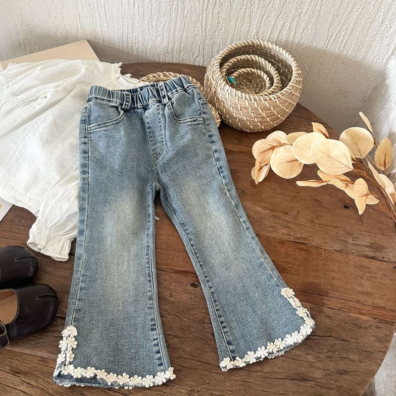 「2024」子供服★ズボン★ボトムス★ジーンズ★韓国風子供服★90cm〜140cm