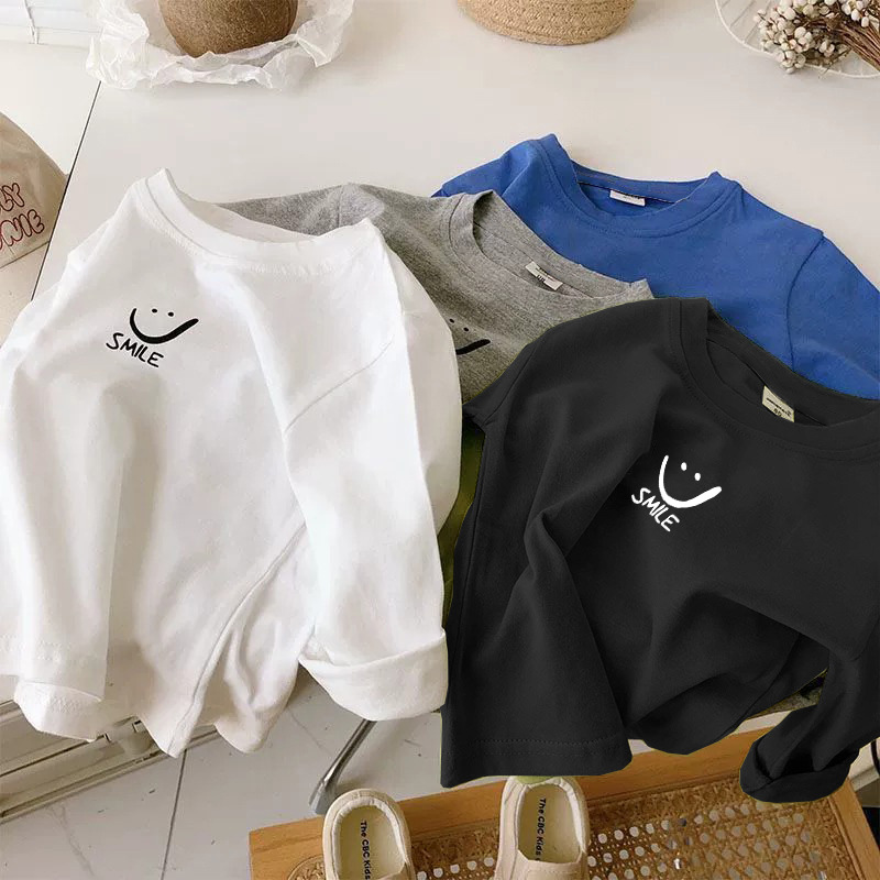 2024秋★子供服　長袖トップス★80cm〜150cm 4色