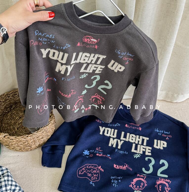 2024秋★子供服　トップス★80cm〜130cm 2色