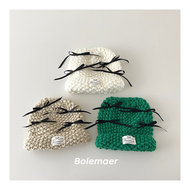 2024年新品★子供用★ニット帽　ハット★ 3色