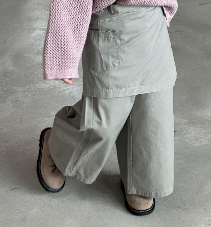 2024秋新作LB★子供服　ズボン★90cm〜140cm 2色