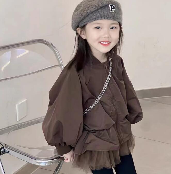 2024秋新品★子供服　トップス　コート★タグ7-15★