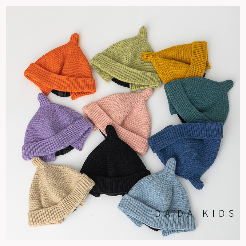 「2024」子供用★帽子★ニット帽子★ベビー★可愛い★10色